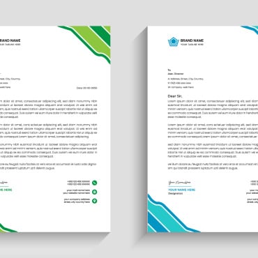 Letterhead Design Corporate Identity 325336
