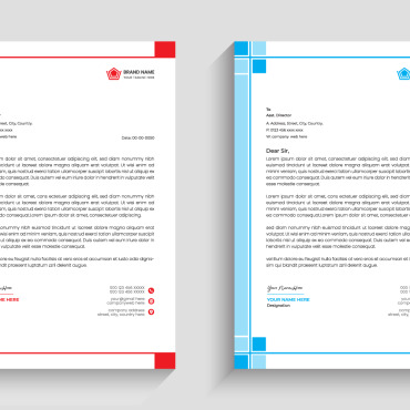 Letterhead Design Corporate Identity 325339