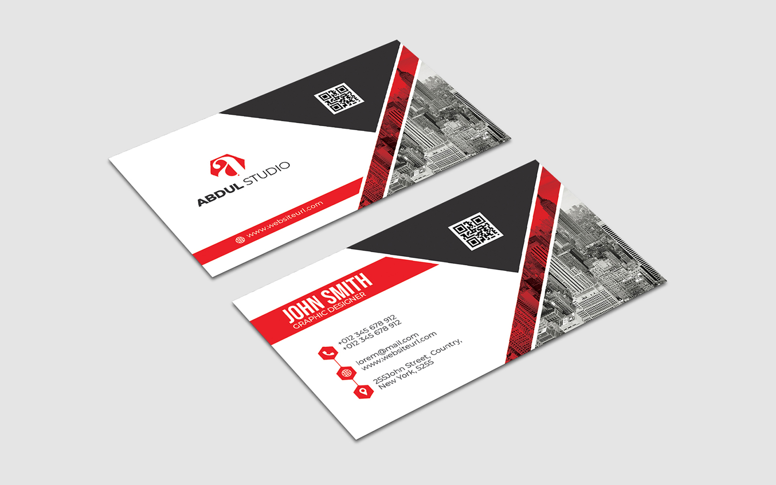 Business Card Design Ready to Print