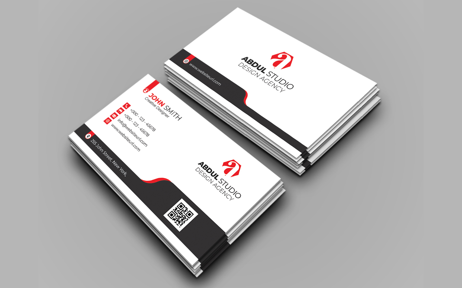 Creative Business Card Design - Abdul Studio