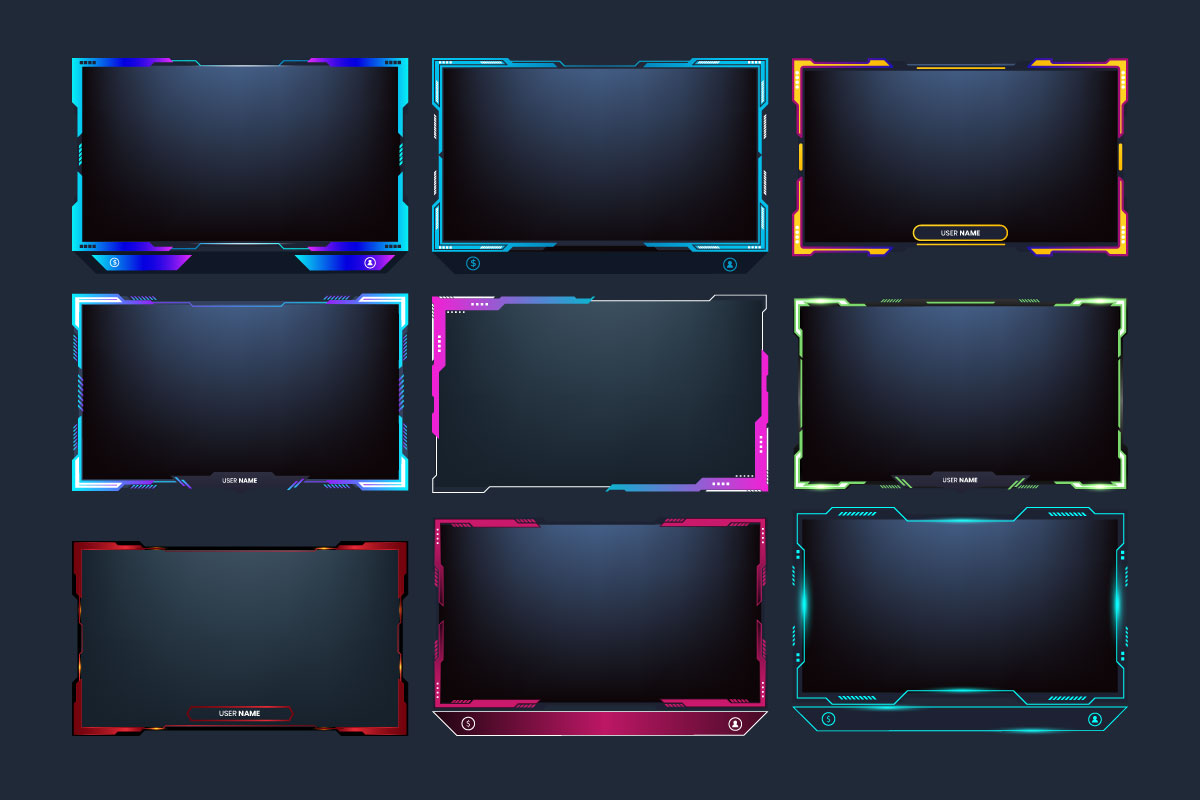Live streaming frame collection vector