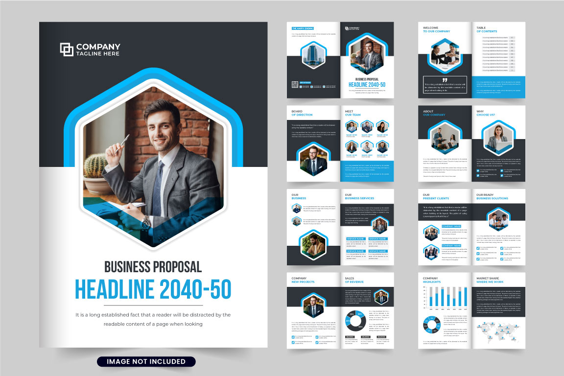 Corporate business proposal template