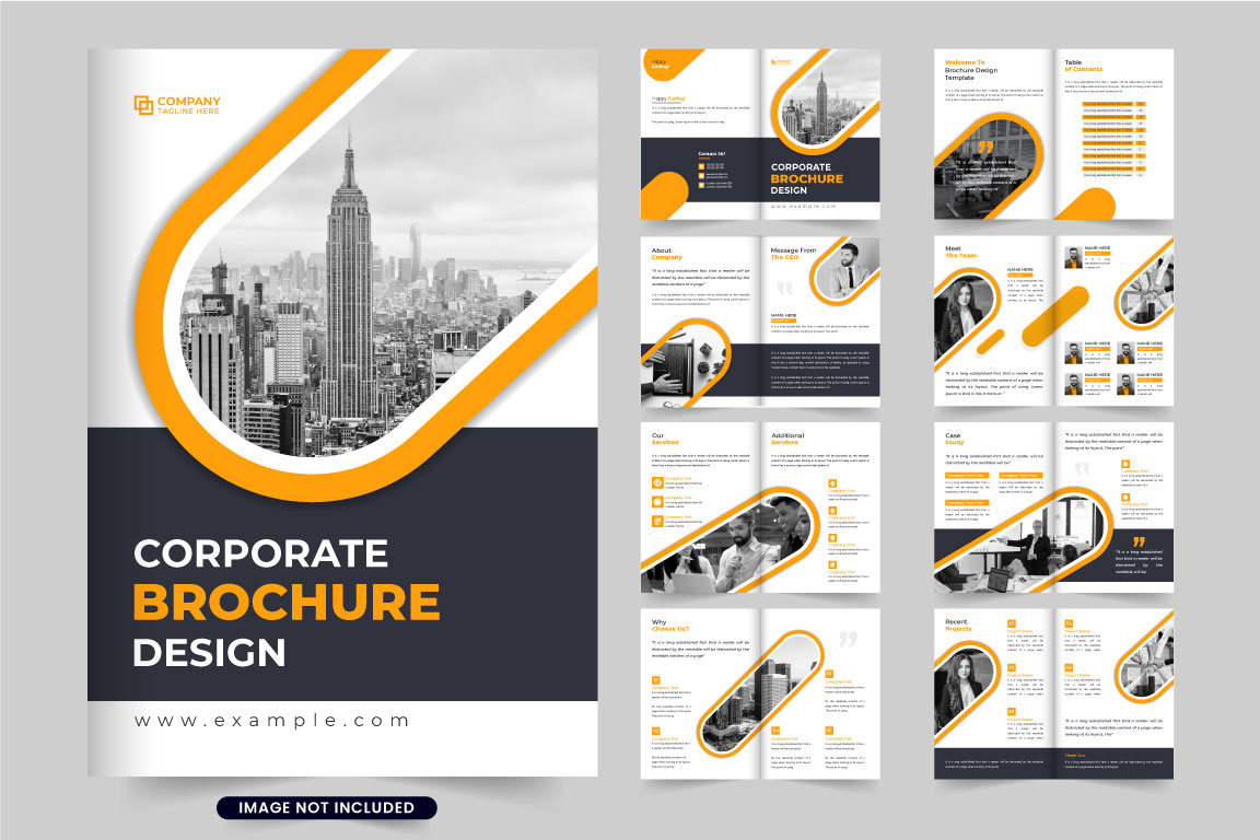 Digital business proposal brochure