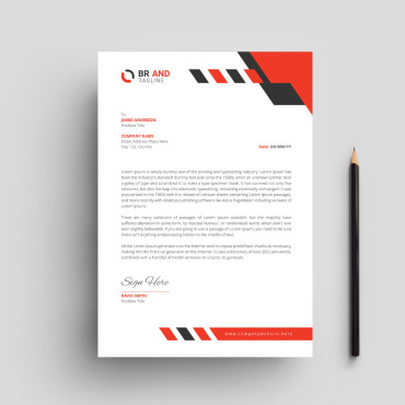 Letter Business Corporate Identity 325498