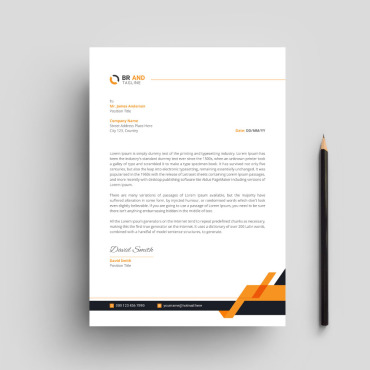 Letter Business Corporate Identity 325499