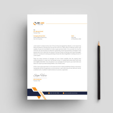 Modern Minimal Corporate Identity 325501