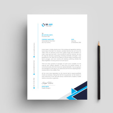 Letter Business Corporate Identity 325502