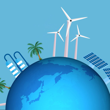 Renewable Turbine Stock Video 325648