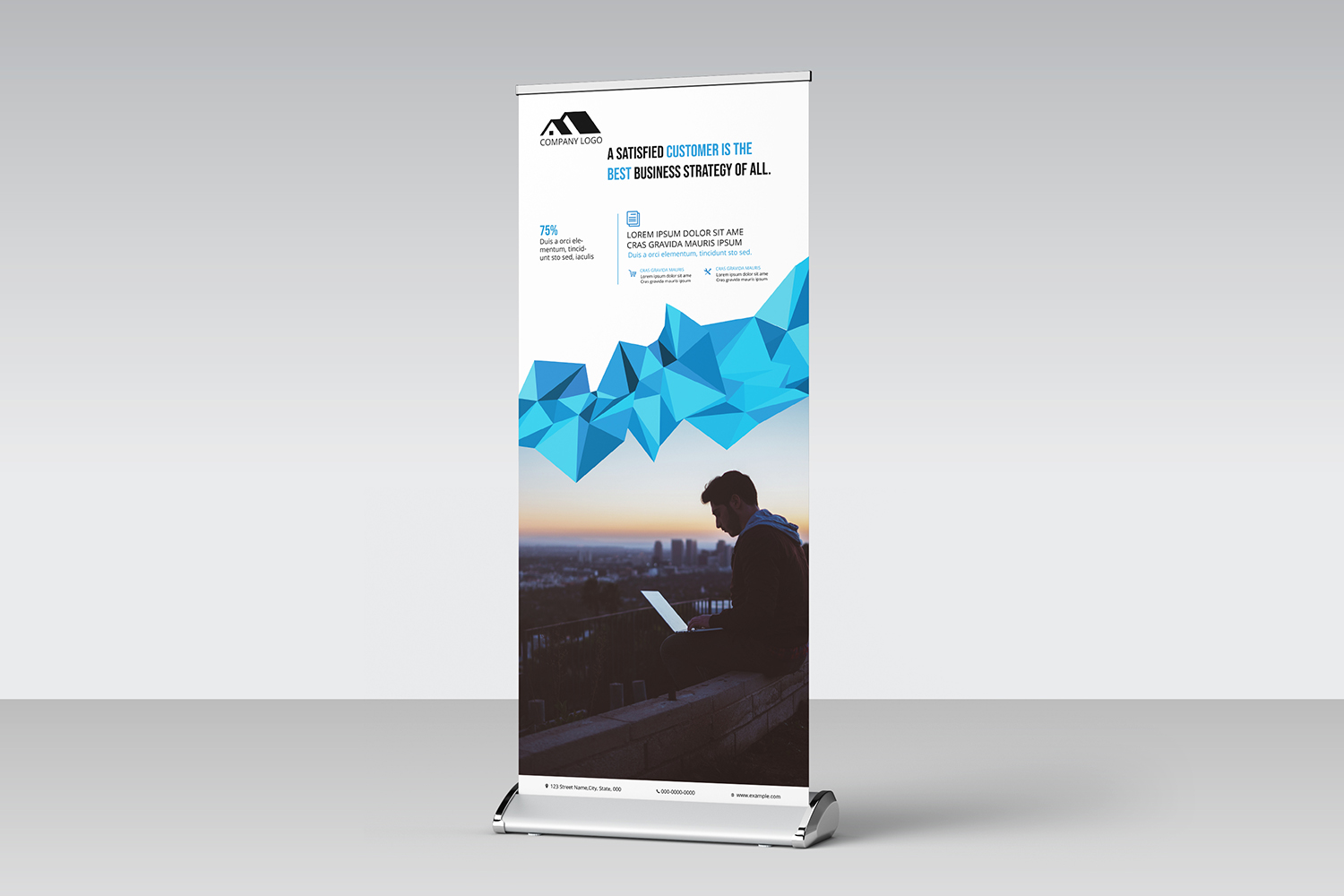 Corporate Business Roll Up Banner Template