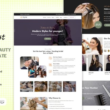 Business Fashion Responsive Website Templates 325717