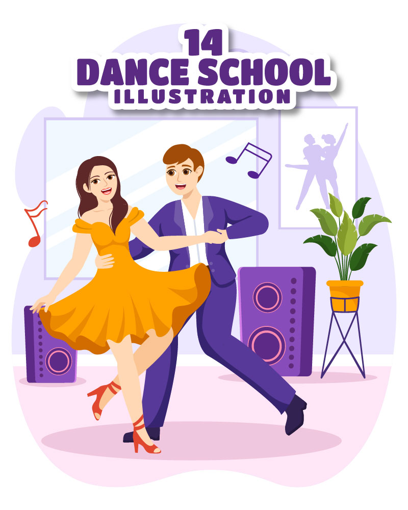 14 Dance School Illustration