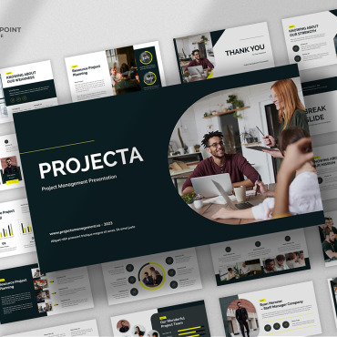 Chart Corporate PowerPoint Templates 325795