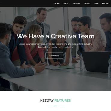 Business Clean Website Templates 325817