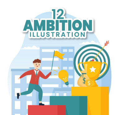 Target Success Illustrations Templates 325884