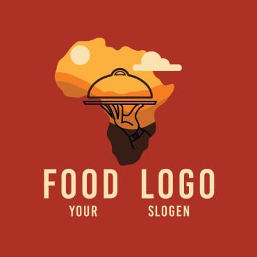 Food African Logo Templates 325984