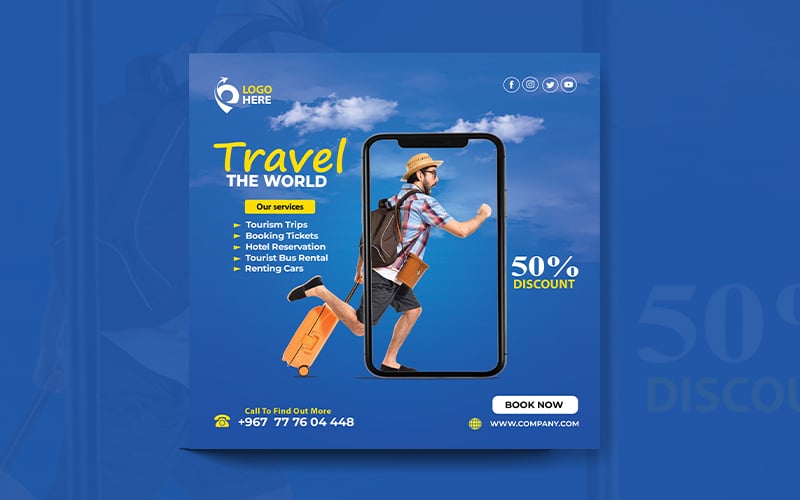 Flyer Template - Travel Agency - Travel Guide