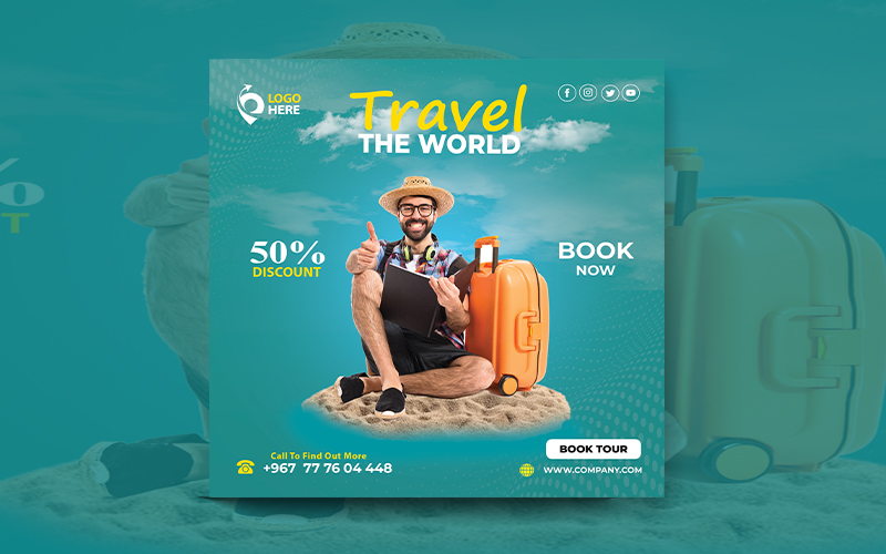 Flyer Template - Travel Agency - Travel Guide - Other