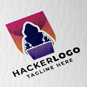 Attacker Computer Logo Templates 326009