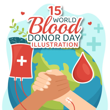 Blood Donor Illustrations Templates 326014