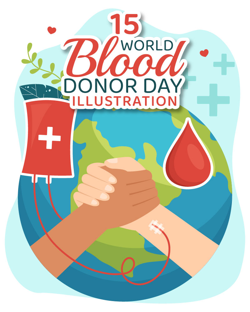 15 World Blood Donor Day Illustration