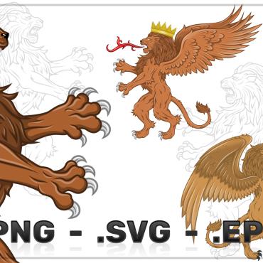 Lion Feline Vectors Templates 326024