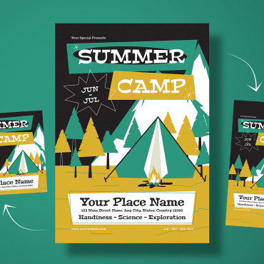 Camp Event Corporate Identity 326184