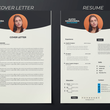 Creative Clean Resume Templates 326249