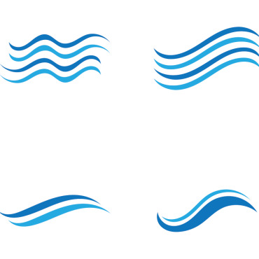 Blue Water Logo Templates 326364