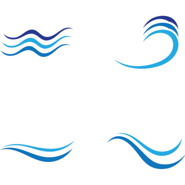 Blue Water Logo Templates 326366