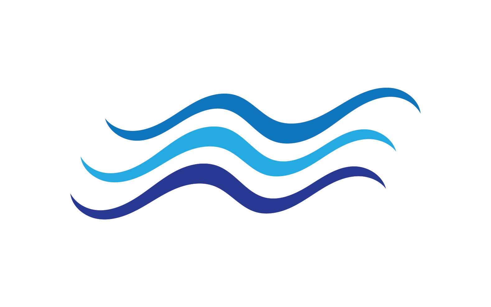 Beach water wave logo design company logo v20