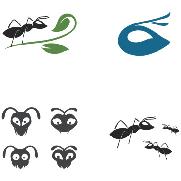 Animal Ant Logo Templates 326520