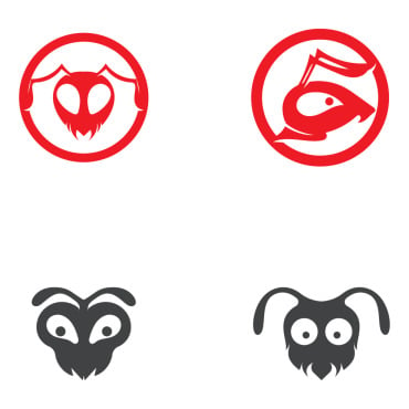 Animal Ant Logo Templates 326525