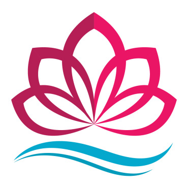 Yoga Lotus Logo Templates 326542