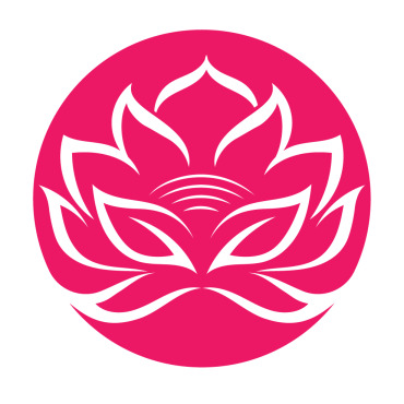 Yoga Lotus Logo Templates 326554
