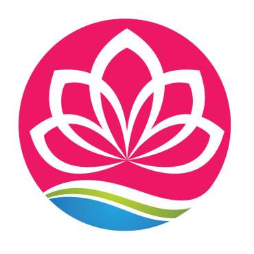 Yoga Lotus Logo Templates 326558