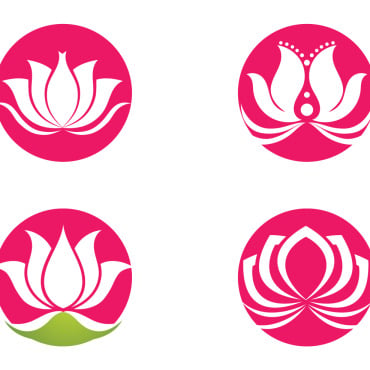 Yoga Lotus Logo Templates 326569