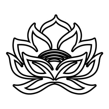 Yoga Lotus Logo Templates 326586