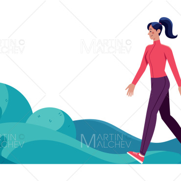 Woman Young Illustrations Templates 326676