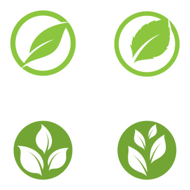 Leaf Plant Logo Templates 326838