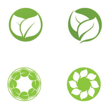 Leaf Plant Logo Templates 326848