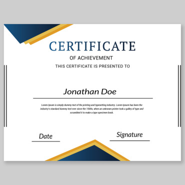 Achievement Award Certificate Templates 326925