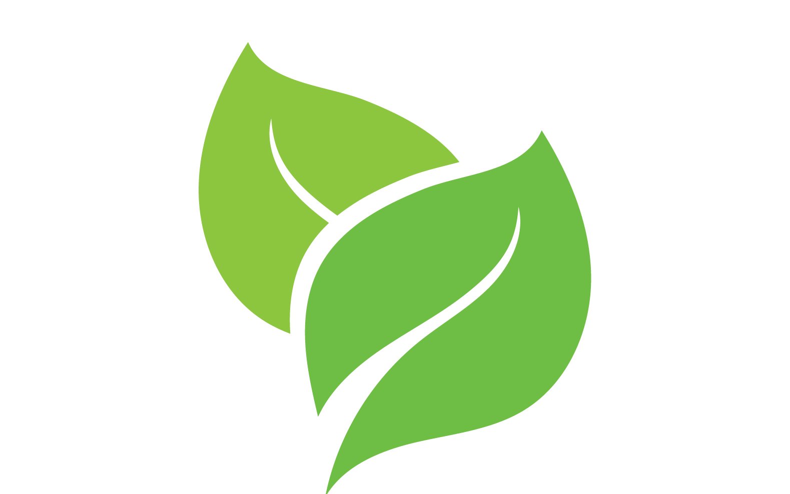 Leaf eco green tea nature fresh logo vector v38