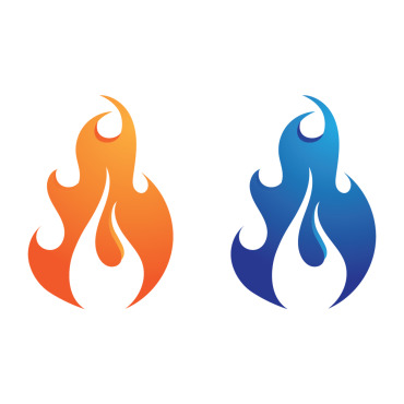 Flame Fire Logo Templates 327128