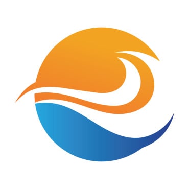 Sea Wave Logo Templates 327314