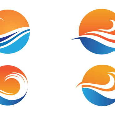 Sea Wave Logo Templates 327315
