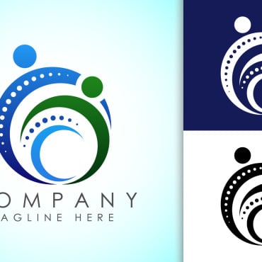 Logo Acupuncture Logo Templates 327376