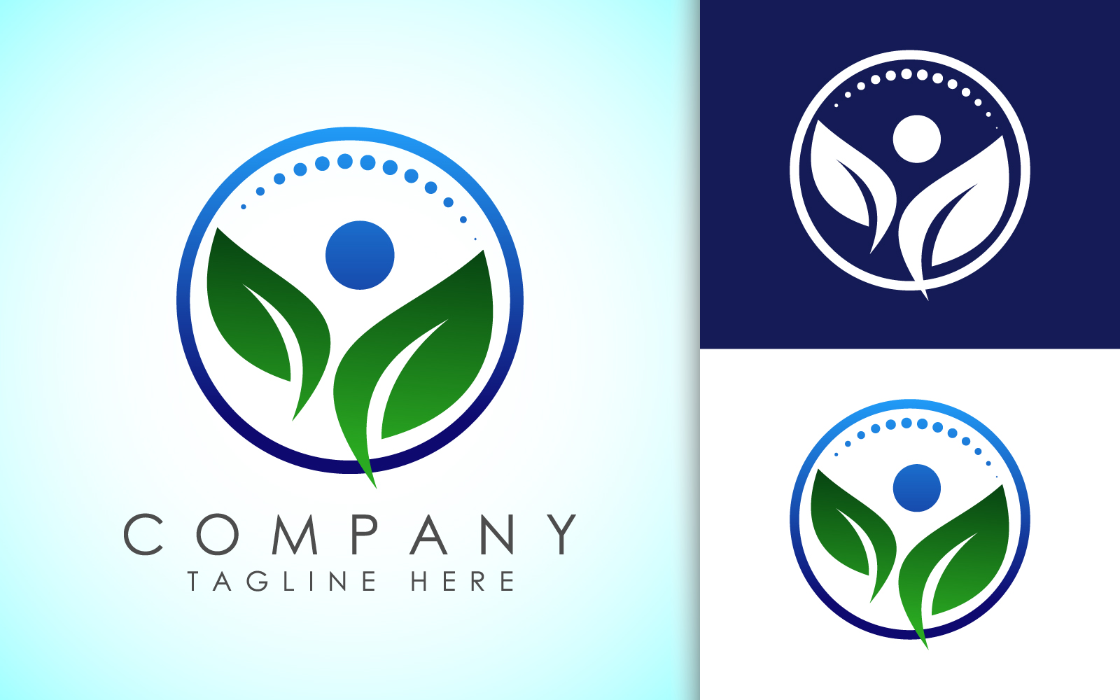 Creative Medical Chiropractic Concept Logo4