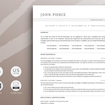 Template Cv Resume Templates 327431