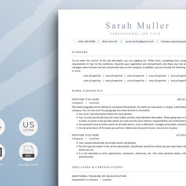 Template Cv Resume Templates 327432