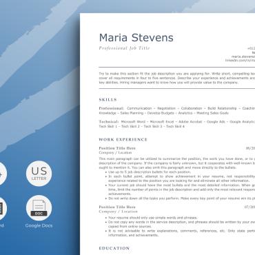 Template Cv Resume Templates 327439